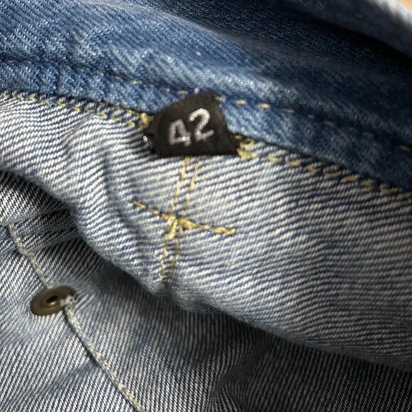 All Safe Trading Denim Pleated Kilt - Men Size 42" Waist - Picture 2 of 4